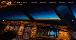 Desktop Screenshot of 424aviation.com